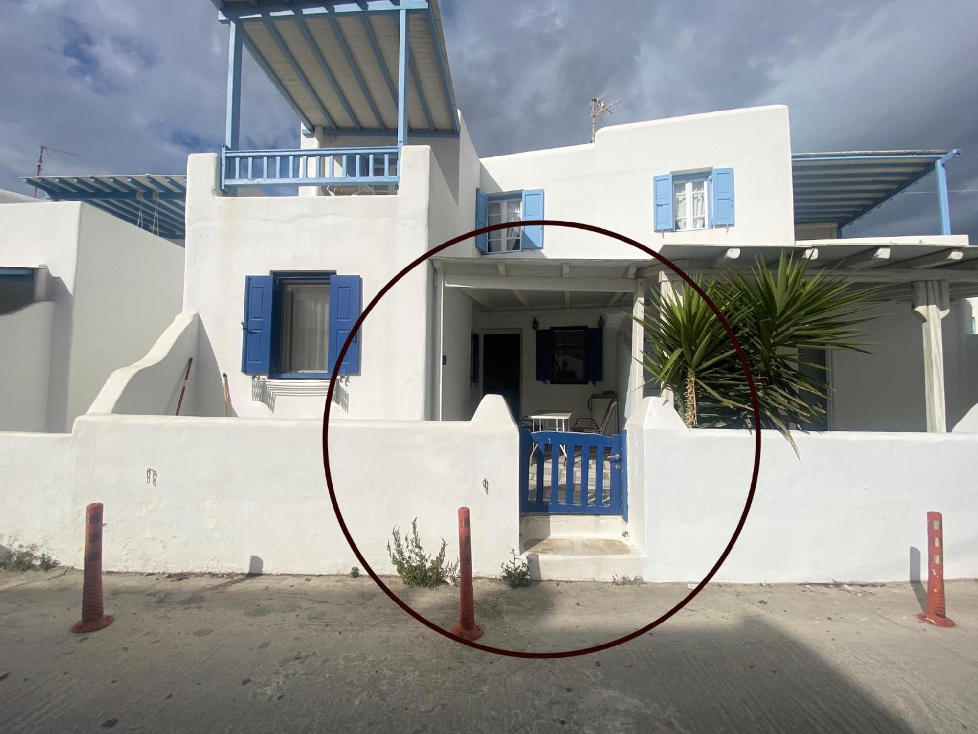 Elenitas Beach House In Ornos Ngoại thất bức ảnh